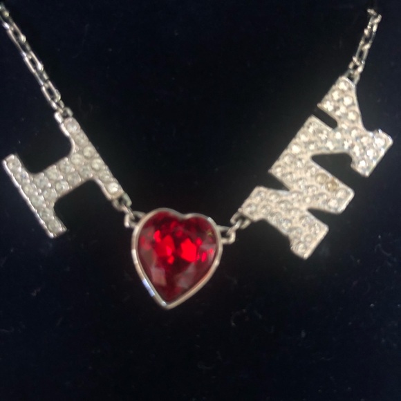 Swarovski I Love New York Necklace & Earrings Set - Picture 9 of 13